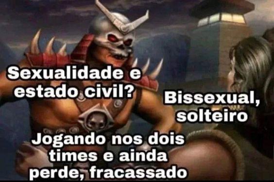 Bissexual solteiro