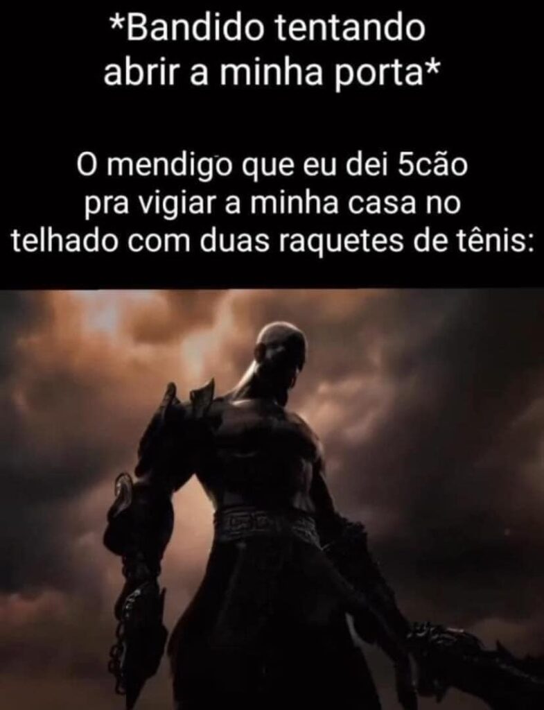 O mendigo vai dar a vida pra salvar a minha casa