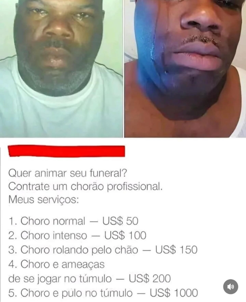 Quer dar uma animada no seu funeral?