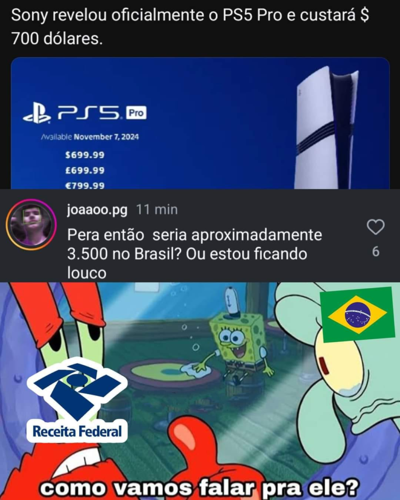 O PS5 tá muito barato