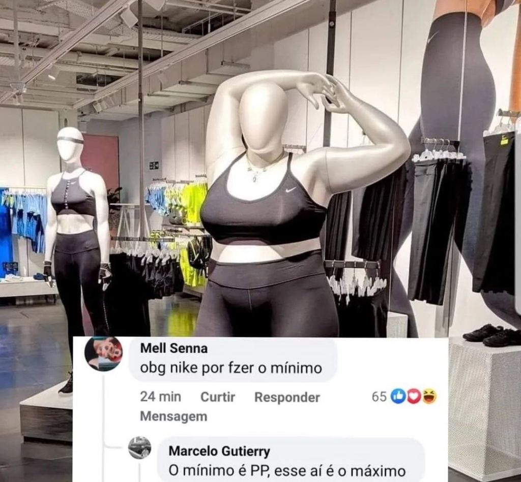 A Nike fez o mínimo pra essa mulher