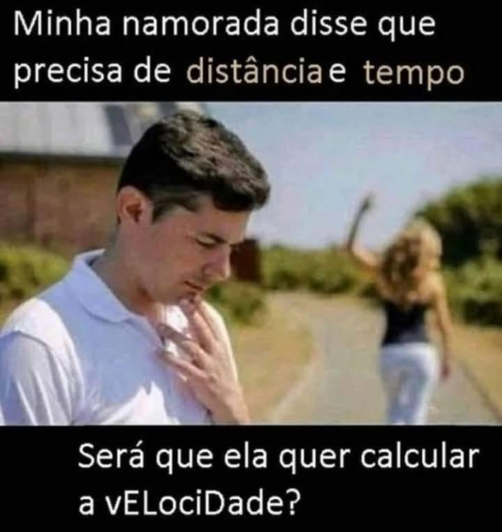 Acho que ela quer calcular a velocide