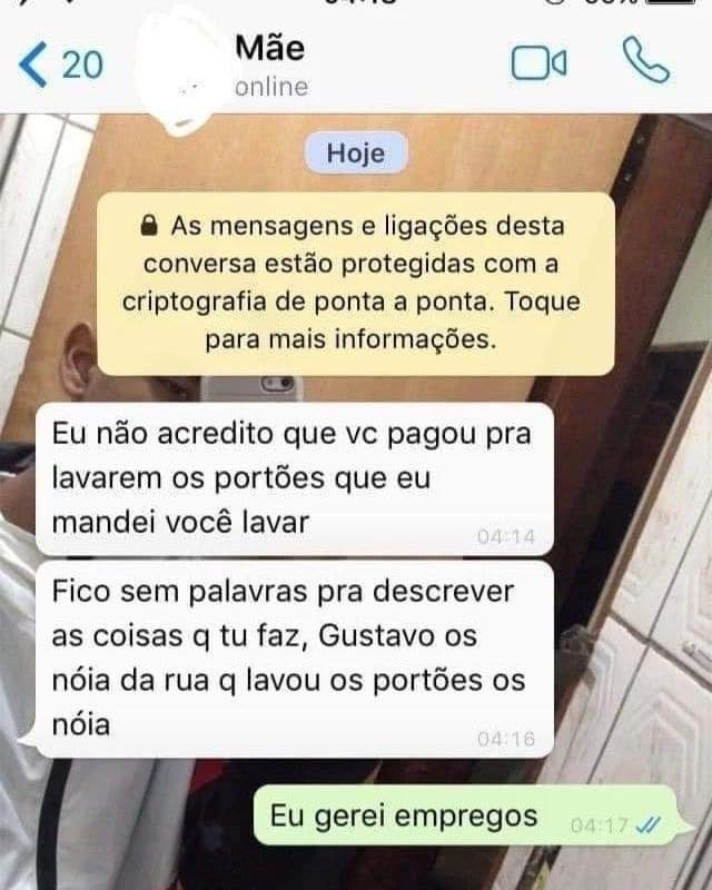 O cara gera empregos